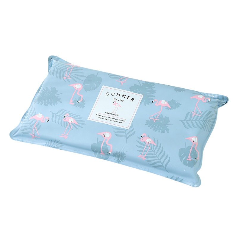 夏季网红冰枕学生午睡冰垫坐垫夏天成人水枕头儿童凉枕降温冰枕头收纳