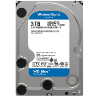 西部数据(WD)蓝盘 3TB台式机机械硬盘 SATA6Gb/s 5400转64M缓存 (WD30EZRZ)