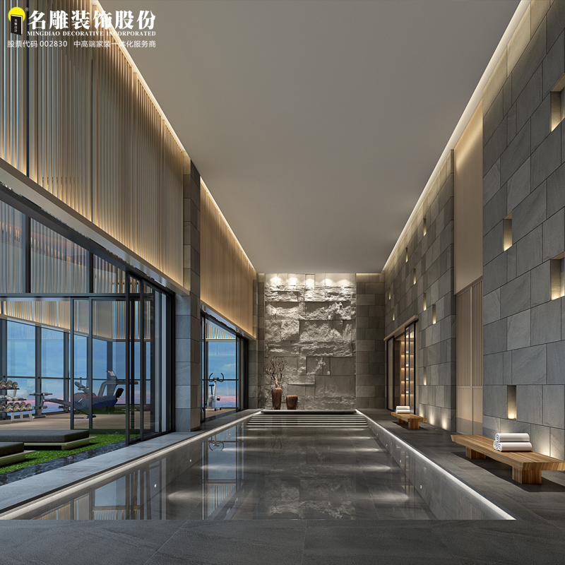 名雕装饰 中式风格室内装修设计效果图深圳家装公司装修施工全包免费上门量房