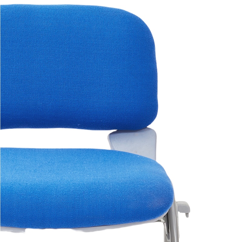 伊洛源培训椅职员椅 蓝色 把高清大图