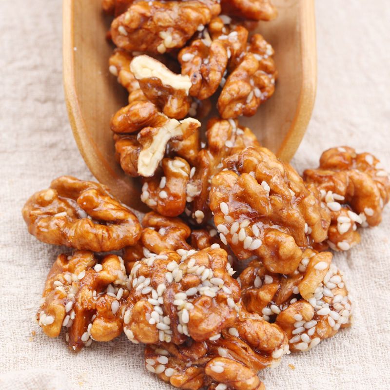 [袋装净重]新货琥珀核桃仁500g/50g云南纸皮山核桃仁坚果零食特产