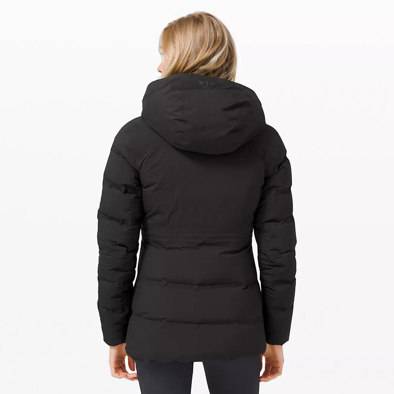 lululemon露露乐檬女士防水保暖鹅绒连帽羽绒服