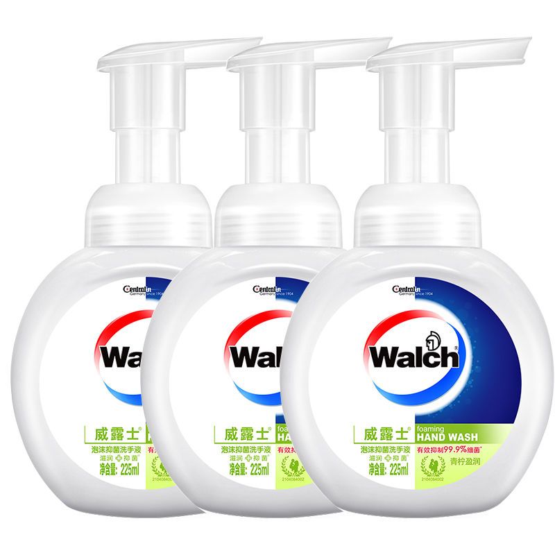 威露士泡沫抑菌洗手液青柠盈润 225ml*2/瓶