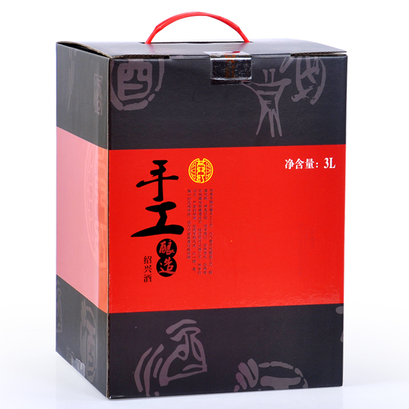 女儿红 绍兴黄酒坛装 2014年冬酿原酒陶坛装3L礼盒 厂家直送 周期较长 介意者慎拍