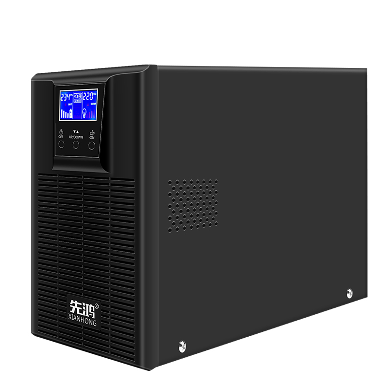 先鸿在线式UPS电源1KVA/800W续航电脑机房服务器ups供电12小时高清大图