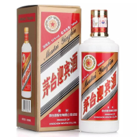 茅台 酒 酱香型白酒 茅台迎宾酒53度500ml*6
