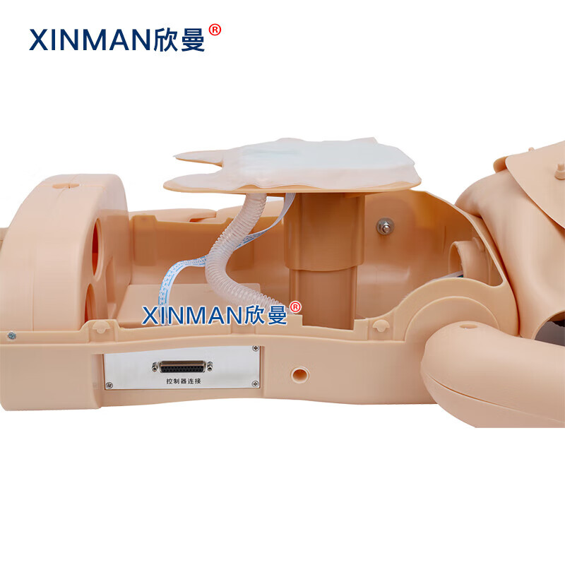 欣曼科教 心肺复苏模拟人全身 CPR急救训练人体模型 8英寸液晶触控屏无线版XM-CPR697高清大图