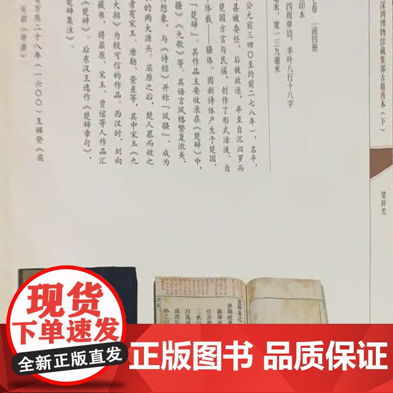 传承之道:深圳博物馆藏集部古籍善本(下) 文献 古籍 诗词 楚辞 总集 诗文评 词曲 元刻本《文选》 明初刻本《三苏先生高清大图