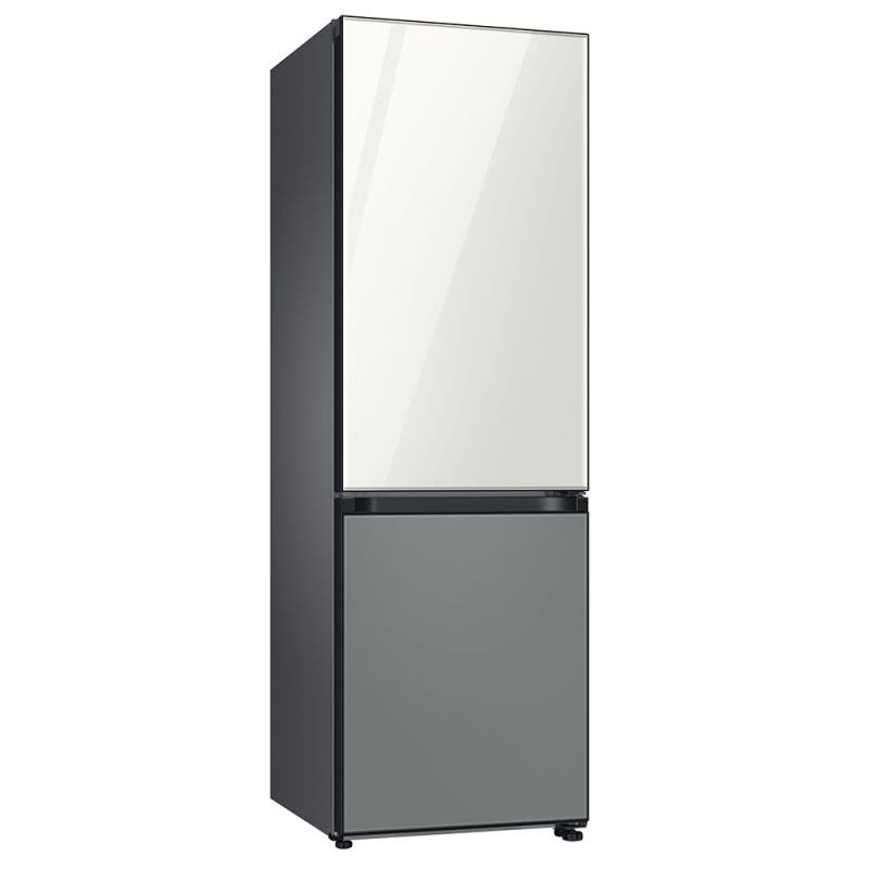 三星(SAMSUNG)333升BESPOKE DIY自由组合 嵌入式定制冰箱 RB33R300459/SC光晕白+银河灰图片