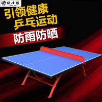 探仕狼 室外乒乓球桌子标准面板户外防水防晒乒乓球台TSL-XFB