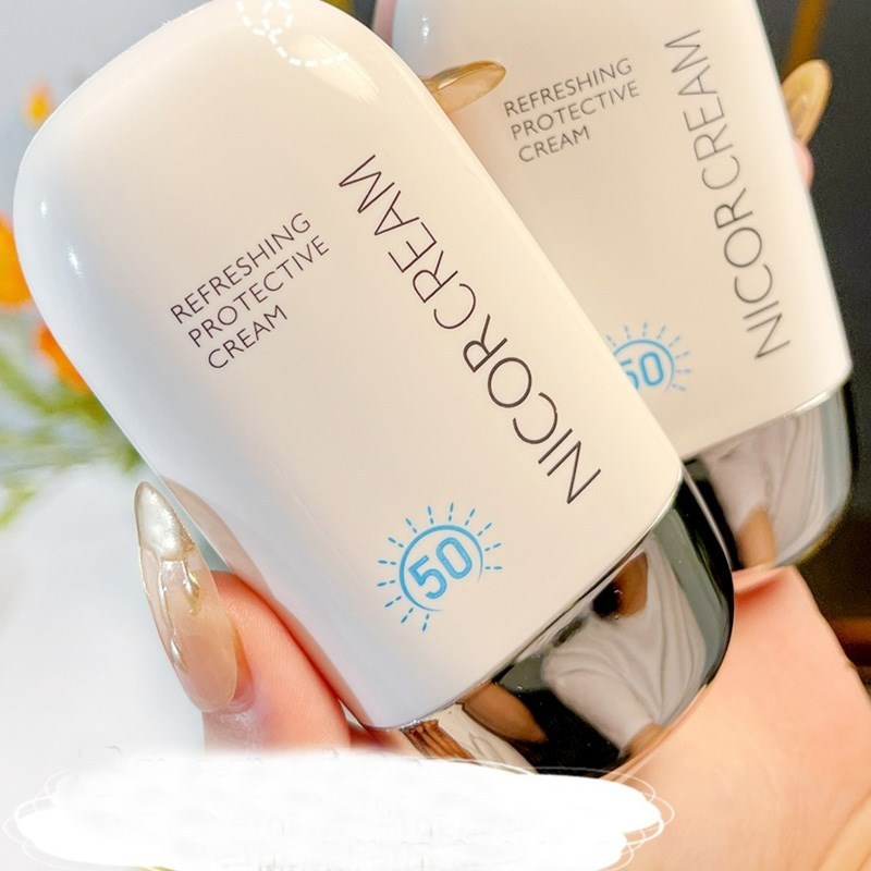 一瓶nicor防晒霜防护霜50学生党面部身体持久隔离乳素颜官方旗舰店