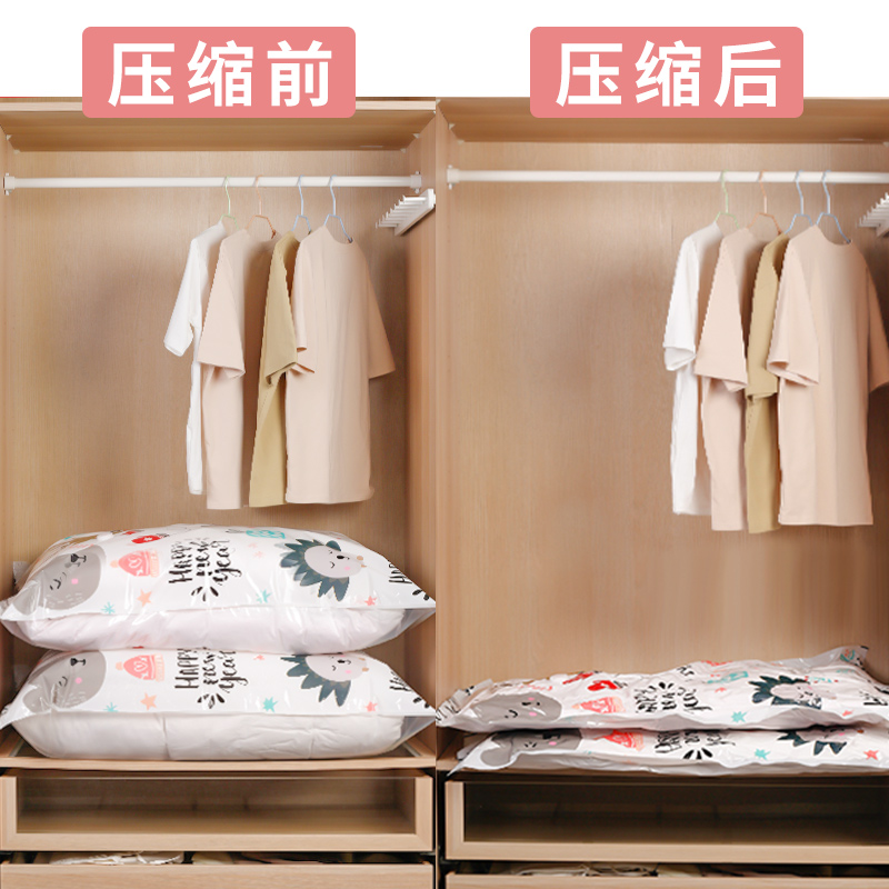 茶花压缩袋抽气款 免抽气款组合 电泵 手泵高清大图
