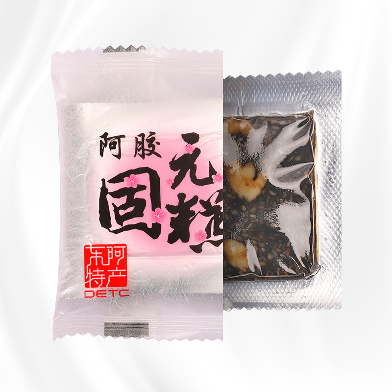 半山农 阿胶糕 阿胶块即食阿胶固元膏 阿胶膏阿胶片80g女士滋补品