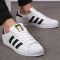 阿迪达斯 三叶 男女鞋金标板鞋休闲鞋小白鞋运动鞋EG4958