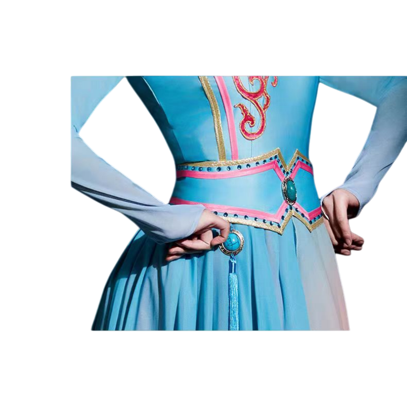 健訫奕天演出舞蹈服YW0013高清大图