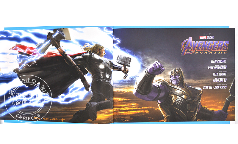 [正版] 复仇者联盟4终局之战电影艺术画册设定集漫威 英文原版 Marvel’s Avengers:Endgame高清大图