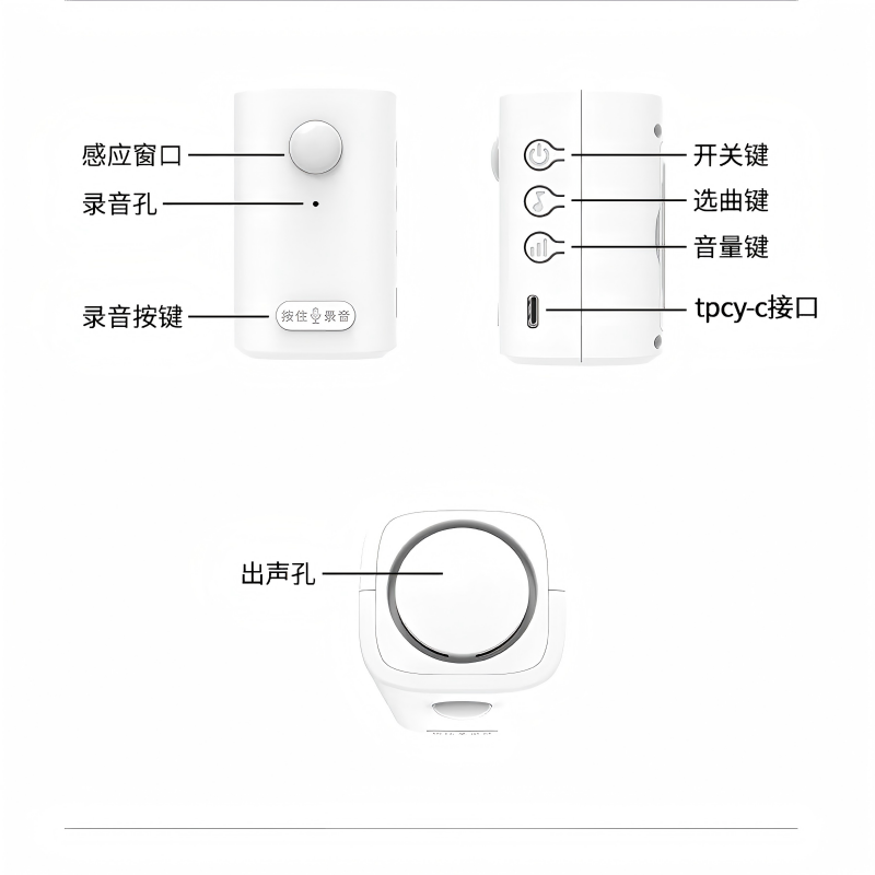 洛安斯 语音提示器 DH-07 个高清大图