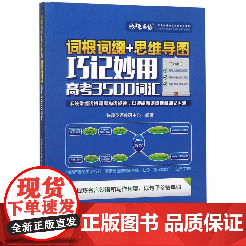 词根词缀+思维导图巧记妙用高考3500词汇高清大图