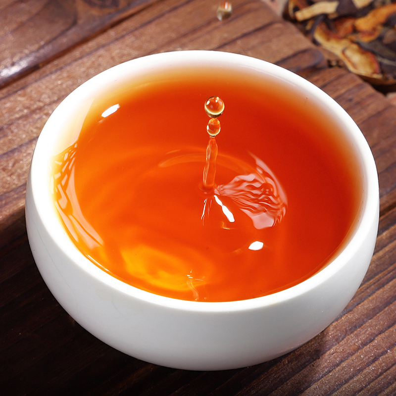 发1.5斤 2015新会老陈皮白茶寿眉福鼎老白茶贡眉小饼茶叶罐装750g高清大图