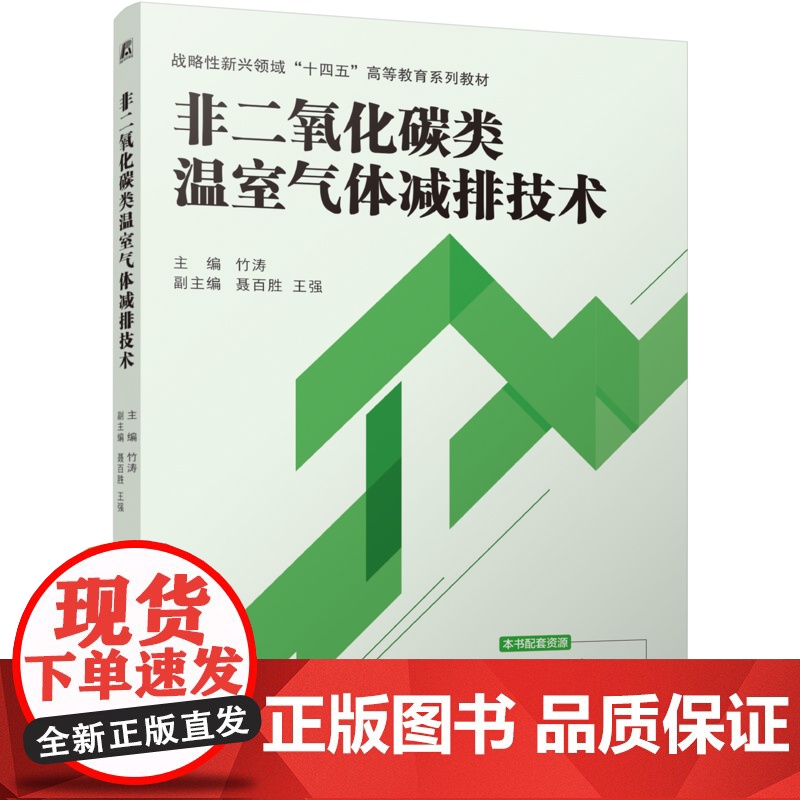 正版 非二氧化碳类温室气体减排技术 竹涛 9787111767411 机械工业出版社 教材高清大图