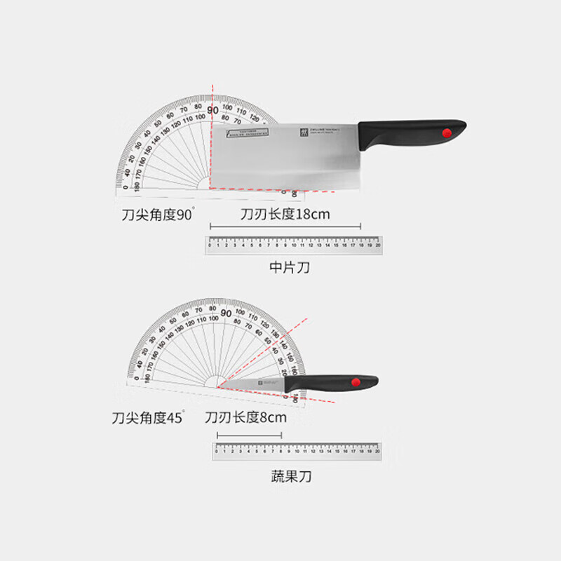 双立人(ZWILLING)ZW-K26 TWIN Point 刀具两件套高清大图