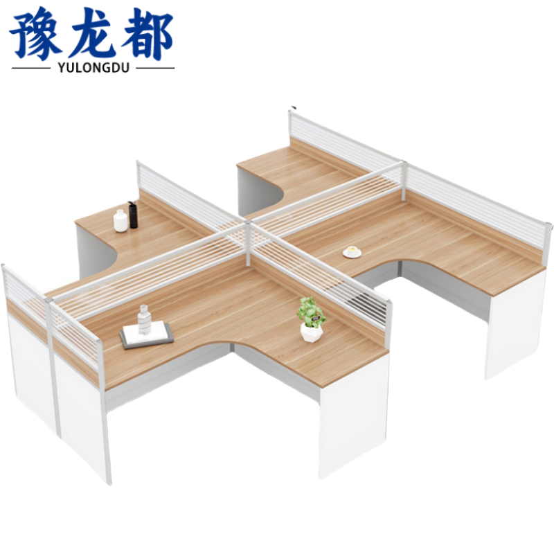 豫龙都办公桌出字型张高清大图