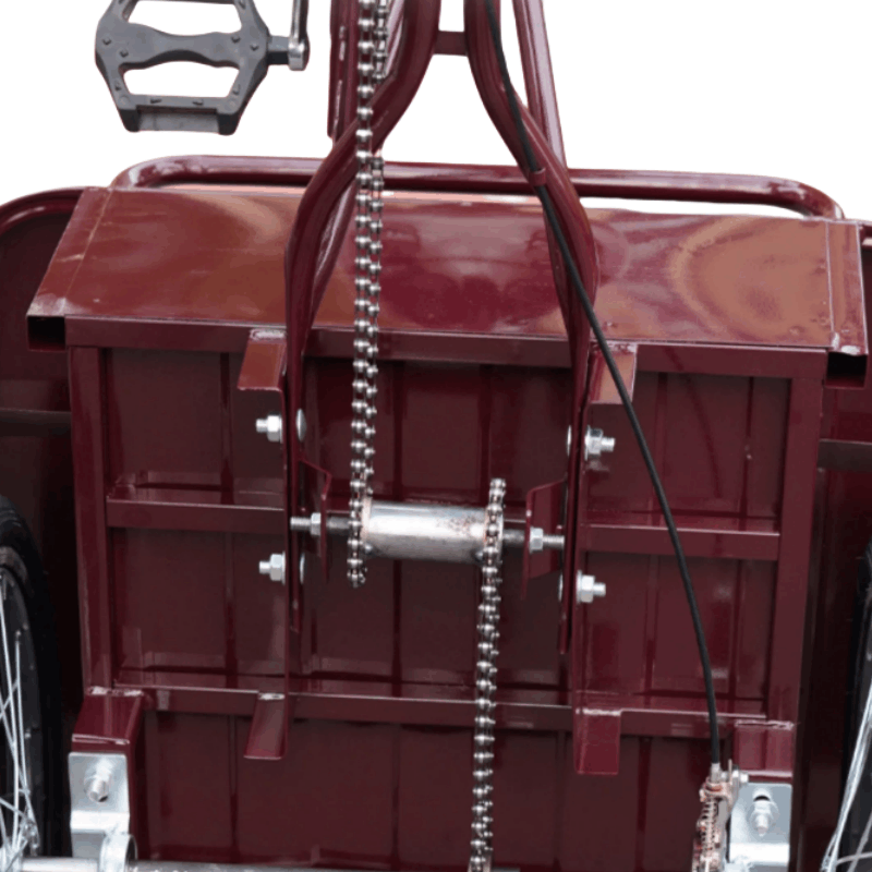 依诺九吉 三轮车拉货车 双链条+减震前叉款 件图片