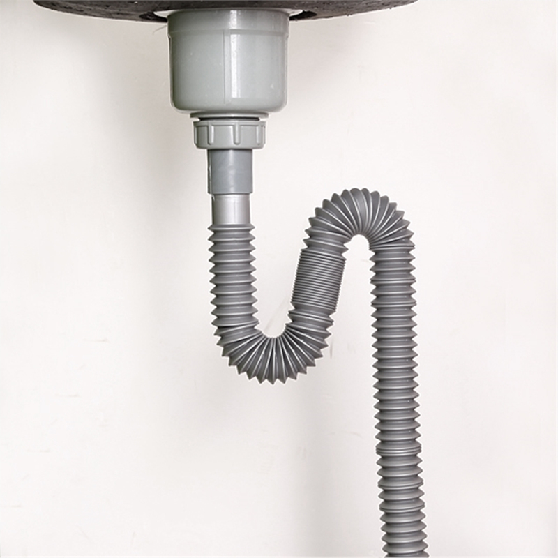 闪电客面盆下水管洗脸盆洗手盆拖把池洗菜盆排水管防臭加长可伸缩加长