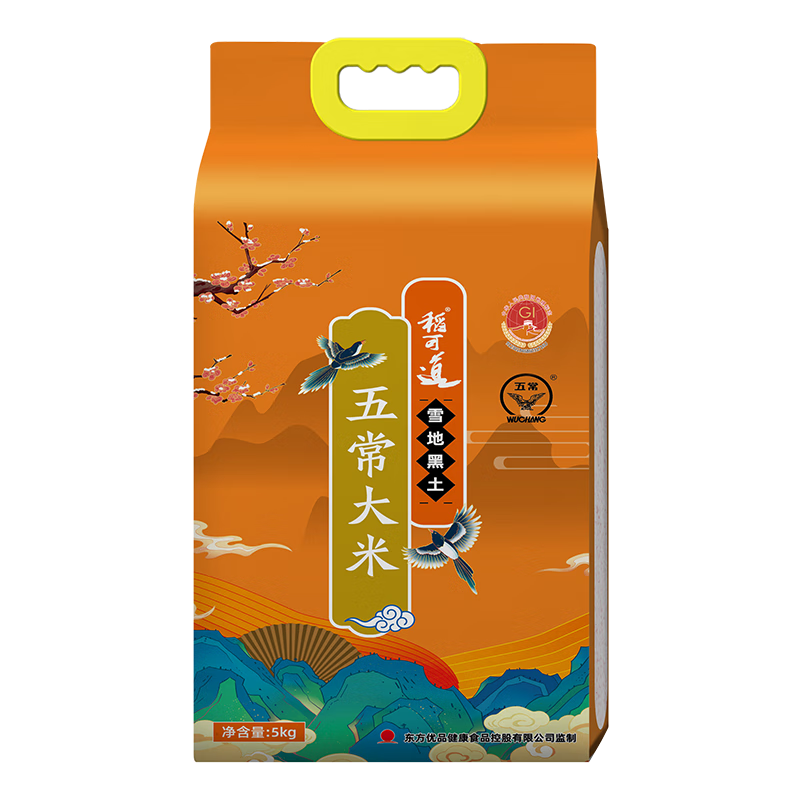 稻可道 五常大米5kg
