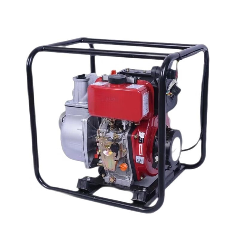 重虎农家用排水灌溉高扬程髙压自吸泵大流量功率 4.0KW 柴油机3寸抽水泵
