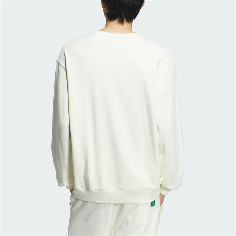 adidas/阿迪达斯卫衣运动休闲舒适圆领针织男装套头衫IT3975 C