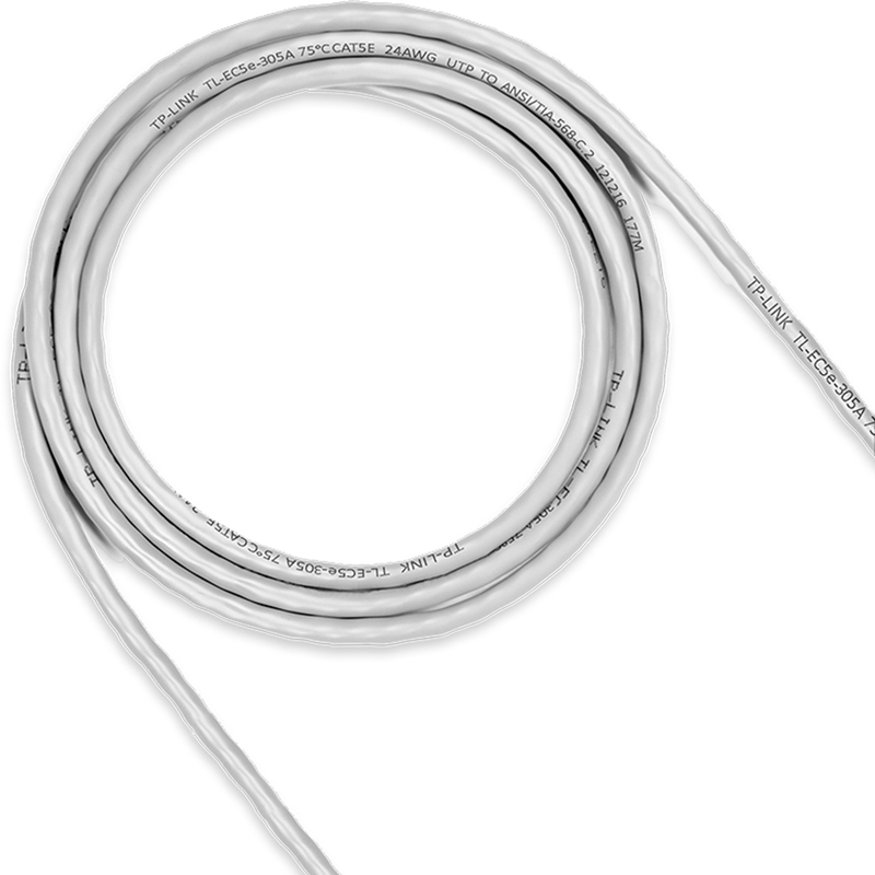 普联 超五类非屏蔽千兆网线 TL-EC5e-305A 网络工程线(0.5线径)(单位:箱)高清大图