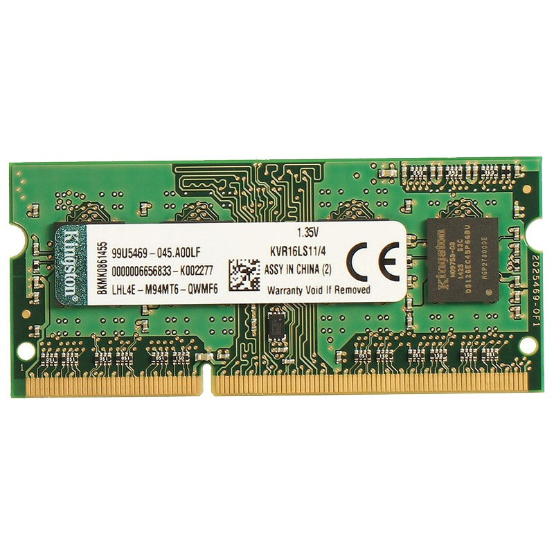 金士顿 4G (DDR3L 1600)笔记本电脑 内存条