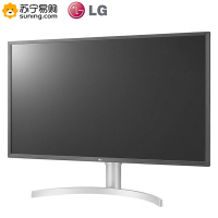 LG 32UL750 31.5英寸4K超高清窄边框HDR600设计绘图影视后期编辑ps4显示器可升降壁挂带音箱