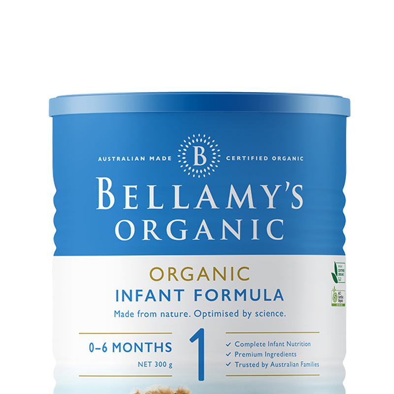 澳洲进口Bellamy’s贝拉米有机较大婴儿配方奶粉1段