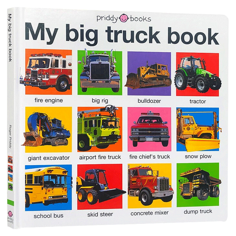[醉染正版]我的大卡车书 英文原版绘本 My Big Truck Book 儿童启蒙认知纸板书 进口英语书籍英文版高清大图