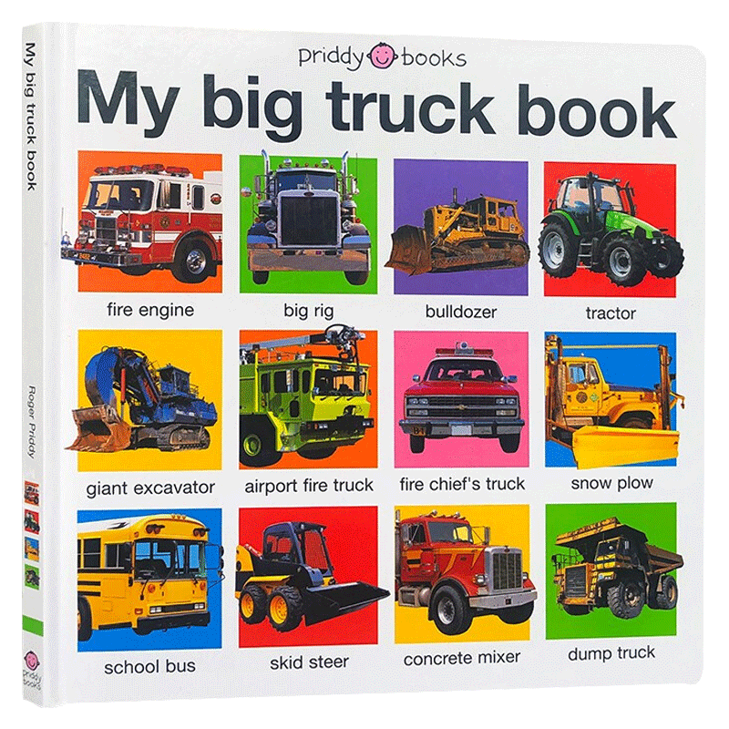 [醉染正版]我的大卡车书 英文原版绘本 My Big Truck Book 儿童启蒙认知纸板书 进口英语书籍英文版