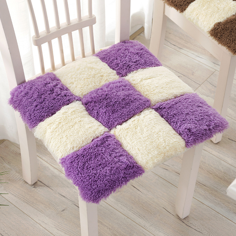 加厚椅子凳子垫子坐垫地上毛绒屁垫办公室久坐座垫