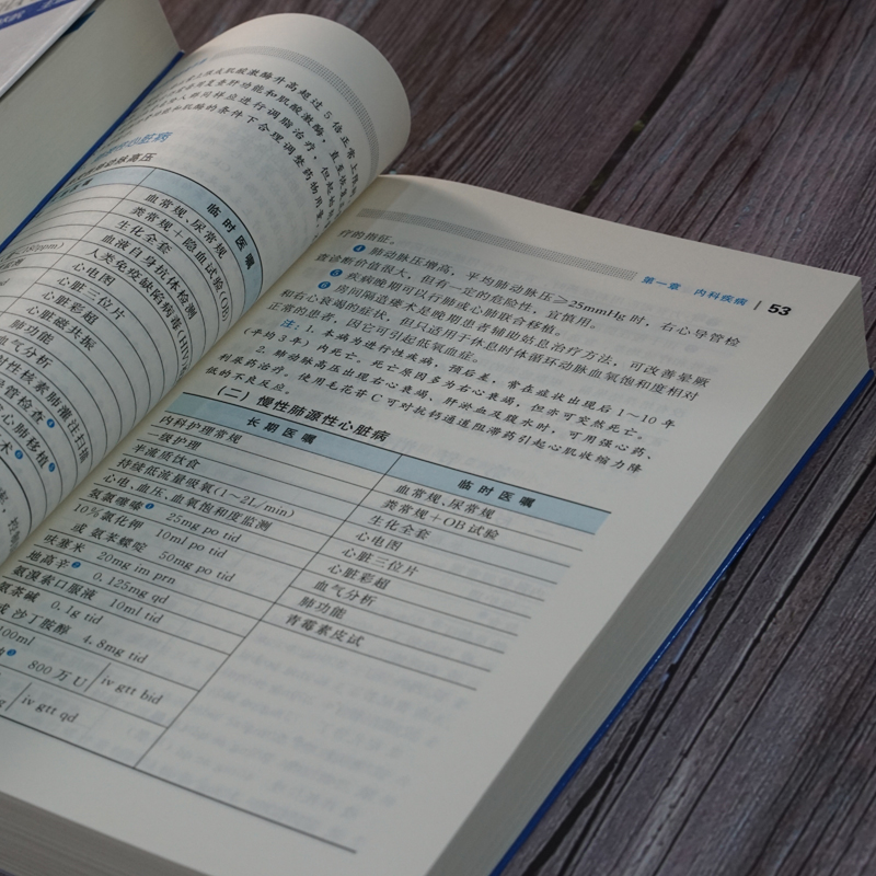 临床医嘱速查手册(第2版) [正版]临床医嘱速查手册第2版临床医师实习医生查房病情诊断实用内科外科儿科常见病鉴别诊断学临高清大图