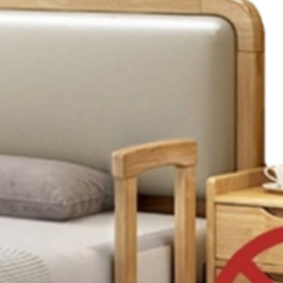 乐琪艺 床 实木张高清大图