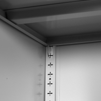 振奥 钢制文件柜办公资料柜铁皮档案柜带锁储物柜财务凭证柜器械柜 通三节柜