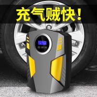車太太车载充气泵小轿车便携式汽车电动轮胎多功能12v加气泵车用打气筒 机械款[精准测压+快速充气]