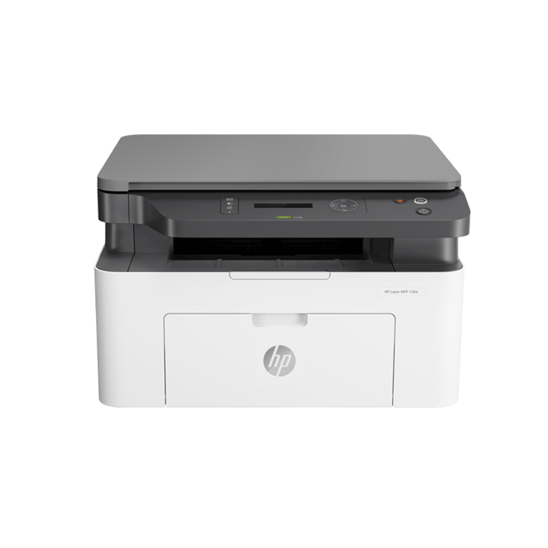 惠普 (hp) laser mfp 136a 黑白激光一体机(打印,复印,扫描)(zx)