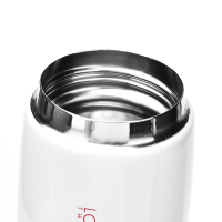 乐扣乐扣(locklock)可抽式拎环保温杯 450ml白色LHC4155WHT