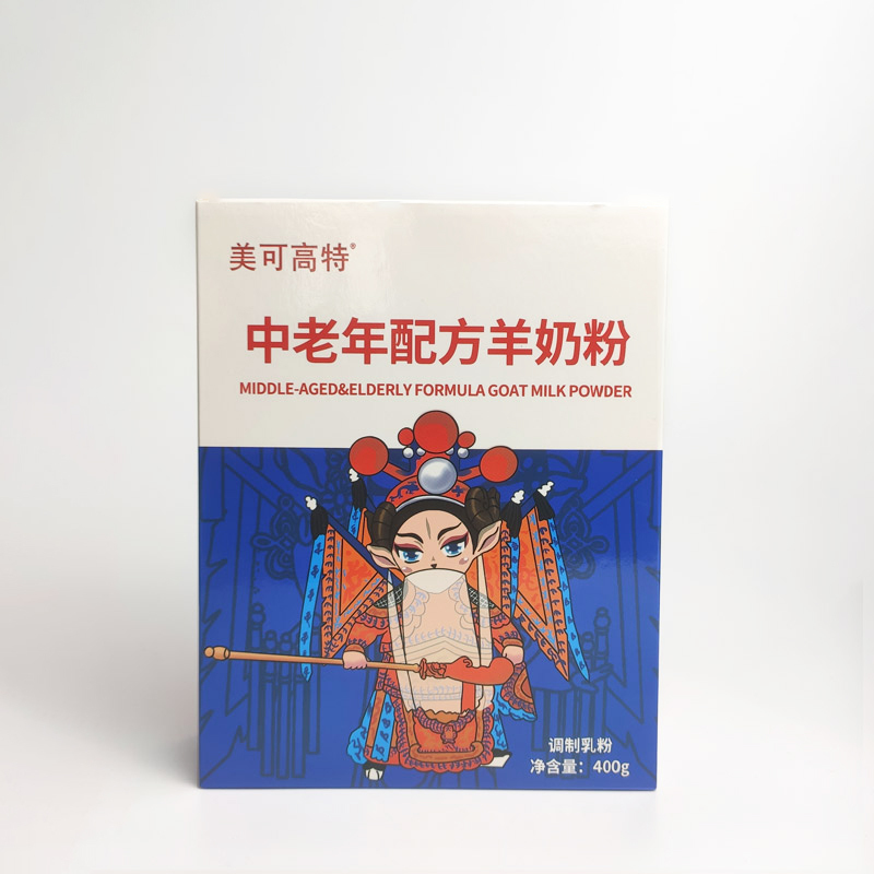 新装上市美可高特儿童配方羊奶粉400克盒装