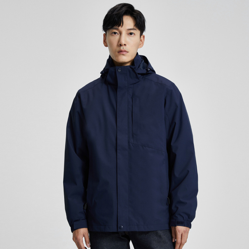 健卡侬 登山服 J192 藏蓝 XL