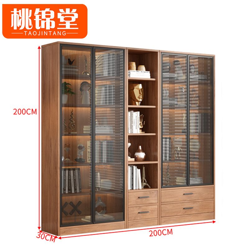桃锦堂展示柜 落地柜2m台