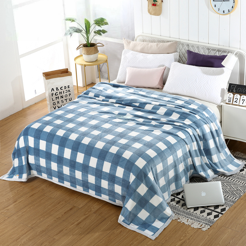 芳恩(faunen) FN-T9003 简约风尚貂绒毯 180×200cm 毯重 950g 单个高清大图