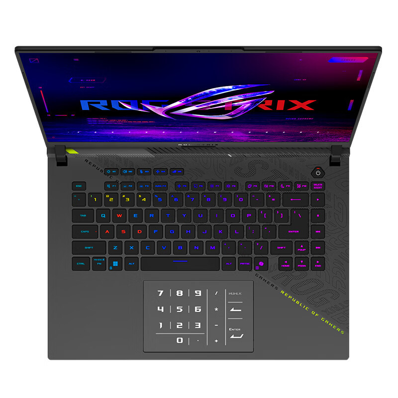华硕(ASUS)ROG魔霸9 2025款锐龙9 16英寸 游戏本笔记本电脑 定制(R9 9955HX 32G 2T RTX5060 2.5K 240Hz)高清大图