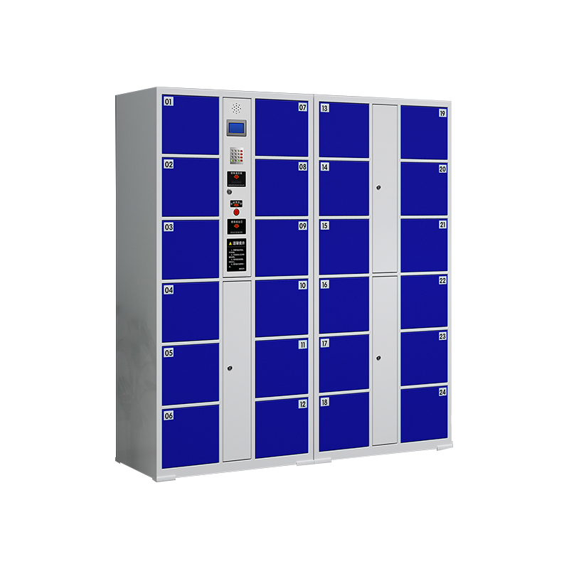 臻远 ZY-CBGC-14 电子存包柜智能寄存柜密码柜子储物柜 24门条码款